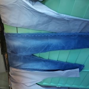 2 khakis 1 pair of levy jeans